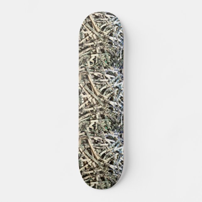 Skateboard mit Geld (Vorderseite)