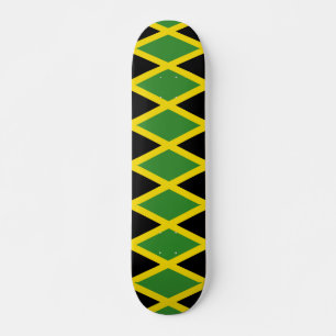 Skateboard mit jamaikanischer Flagge