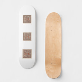 Skateboard mit Papua-Neuguinea-Design