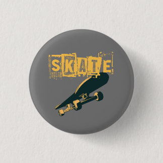Skateboard mit Skate-Text Button