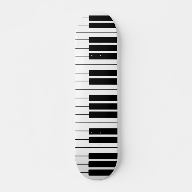Skateboard mit Tastatur-Entwurf (Vorne)