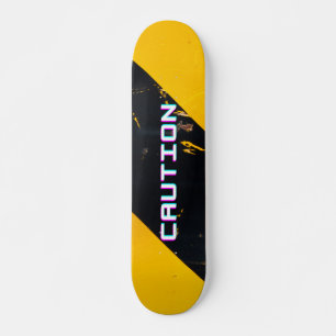 Skateboard mit Vorsicht