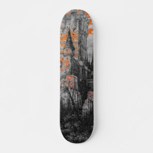 Skateboard Mittelalterliche Burg