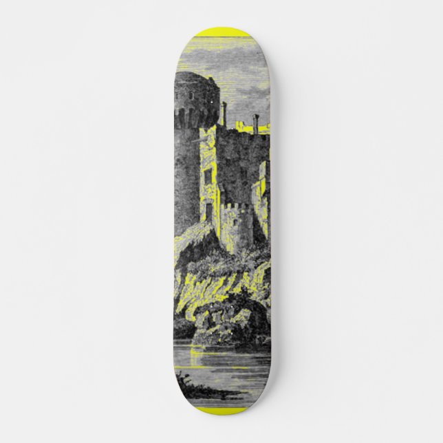 Skateboard Mittelalterliche Burg (Vorne)