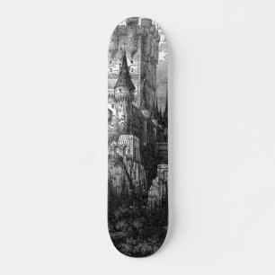 Skateboard Mittelalterliche Burg
