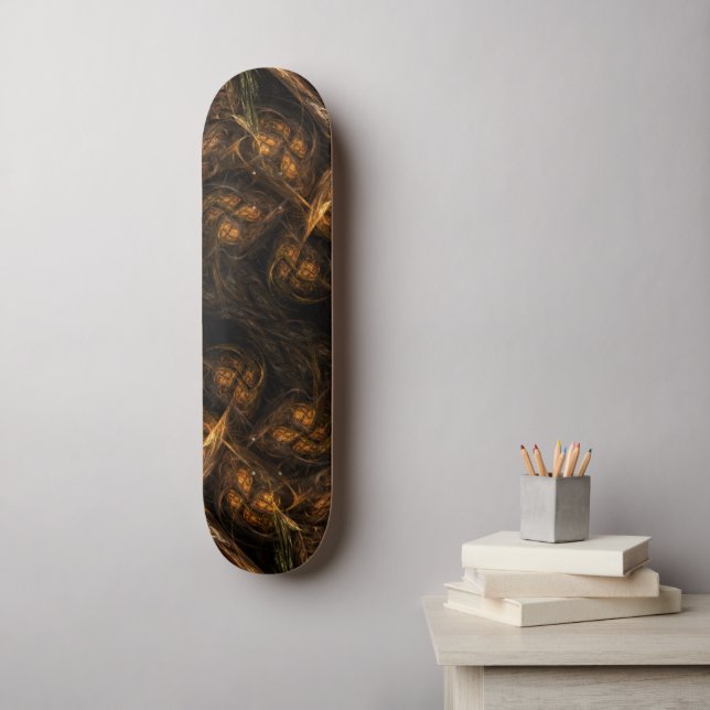 Skateboard "Mother Earth Abstrakt Art" (Wandkunst)