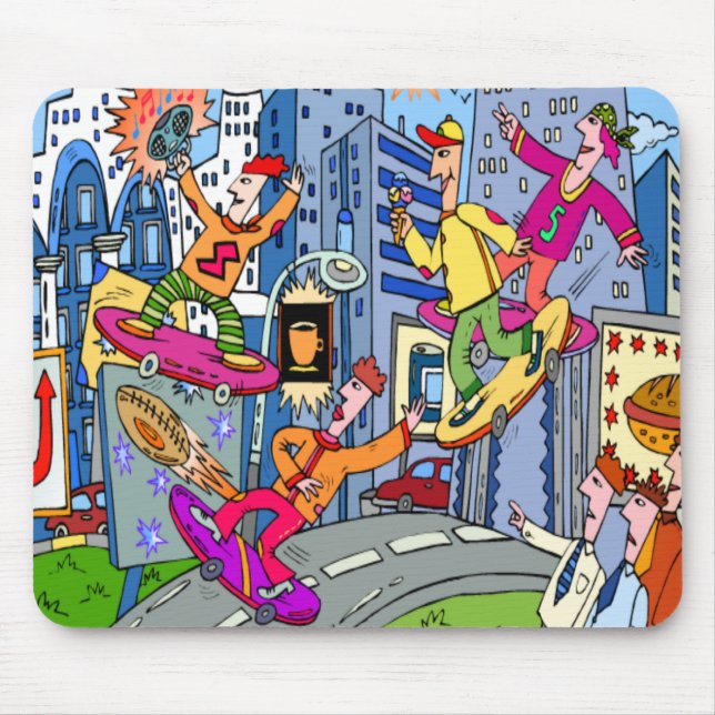 Skateboard Mousepad (Vorne)