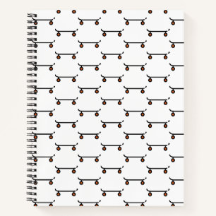 Skateboard Notizbuch