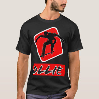 Skateboard Ollie Skateboarder T-Shirt