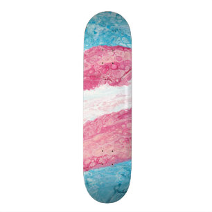 Skateboard-Plattform des Transgender-Stolz- Skateboard