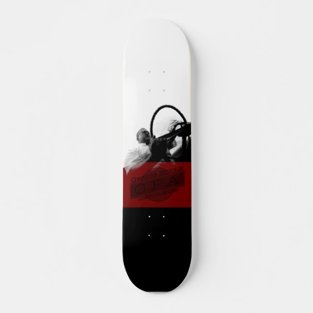 Skateboard-Plattform - Plakat-Kunst (Variante) Skateboard (Vorne)