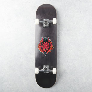 Skateboard Red Devil Aufkleber