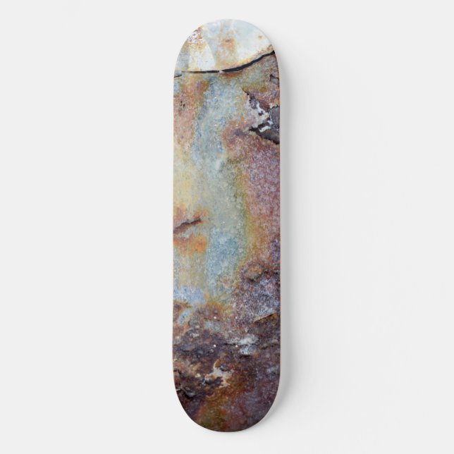 Skateboard "Rusted Chrome" (Vorderseite)