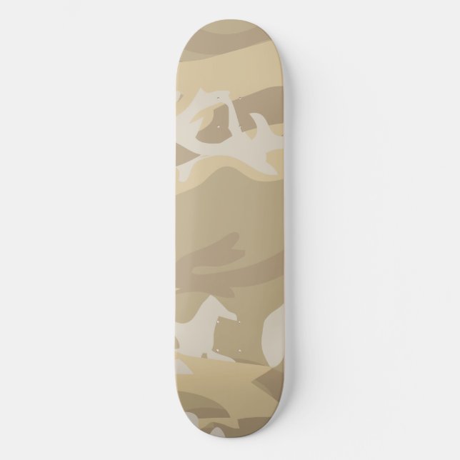 Skateboard Sand Camouflage (Vorderseite)