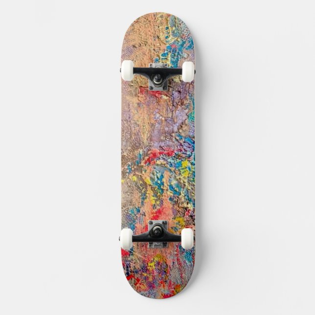 Skateboard Schlange Skin Vibranful Luxus (Vorderseite)
