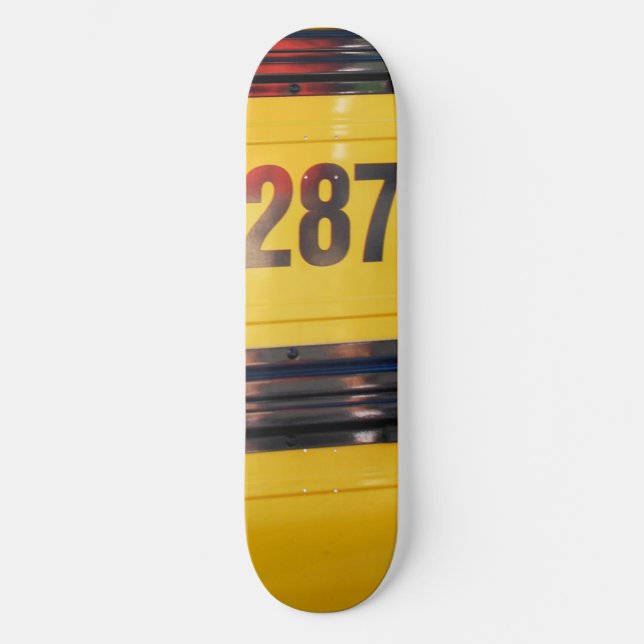 Skateboard "School Bus" (Vorderseite)