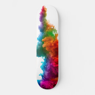 Skateboard-Schwung: Skateboard-Deck-Anpassung Skateboard