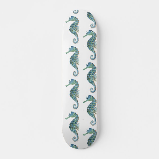 Skateboard - Seepferdchen (Vorne)