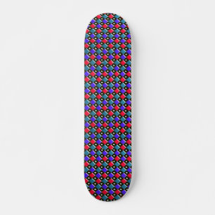 Skateboard Shinting Diamonds