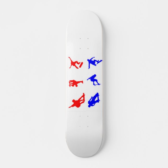 Skateboard-Silhouetten Skateboard (Vorne)