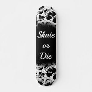 Skateboard-Skate oder die Slogan Skateboard