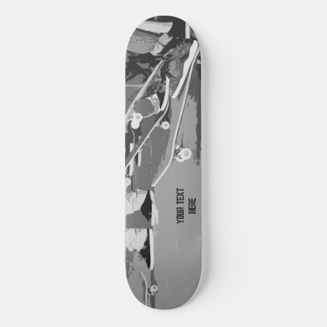 Skateboard Skate Park Graffiti Jugendgeschenk (Vorderseite)