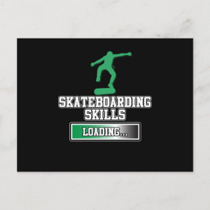 Skateboard Skateboard Skateboard Einladungspostkarte