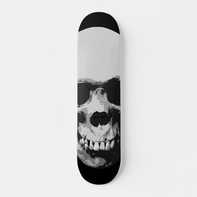 Skateboard Skull - Skull Pop Skateboards (Vorne)