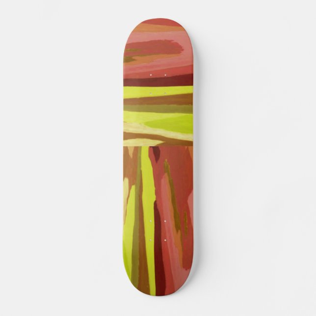Skateboard "Spring Greenz" (Vorderseite)