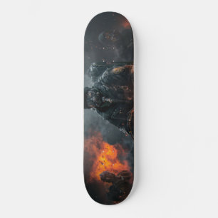 Skateboard - Steampunk-Apokalypse