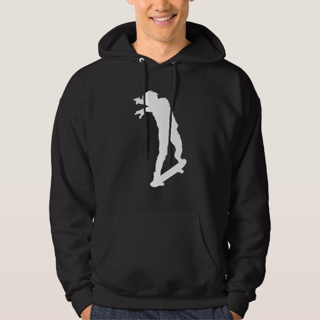 Skateboard Stunt Skater Hoodie (Vorderseite)