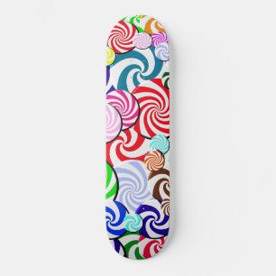 Skateboard - Süßigkeits-Collage