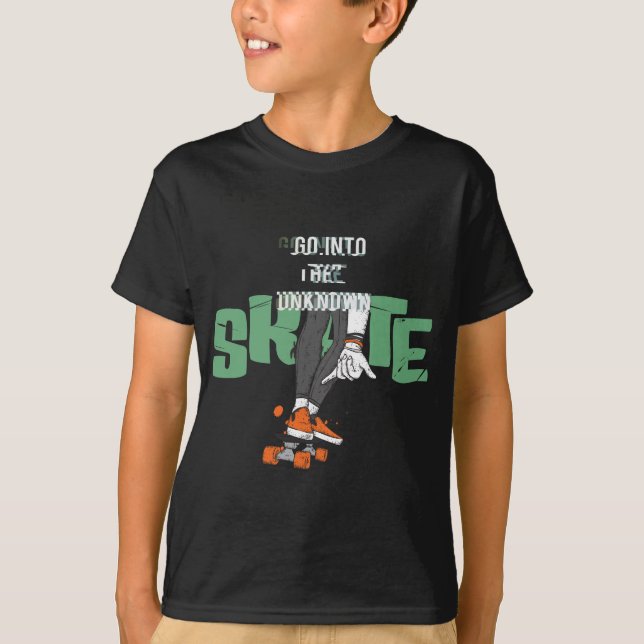 Skateboard T-Shirt (Vorderseite)