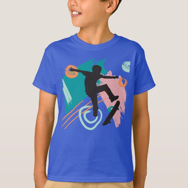 Skateboard T-Shirt (Vorderseite)