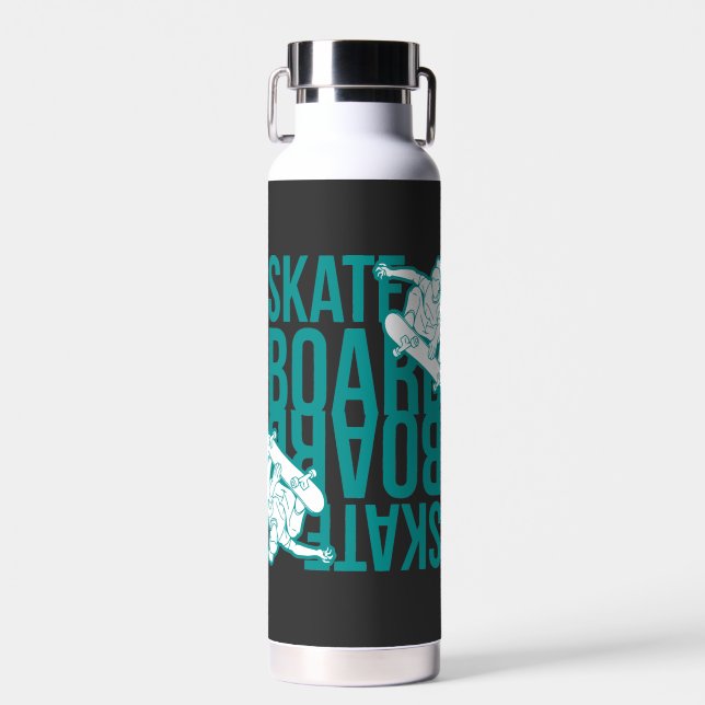 skateboard  trinkflasche (Vorne)