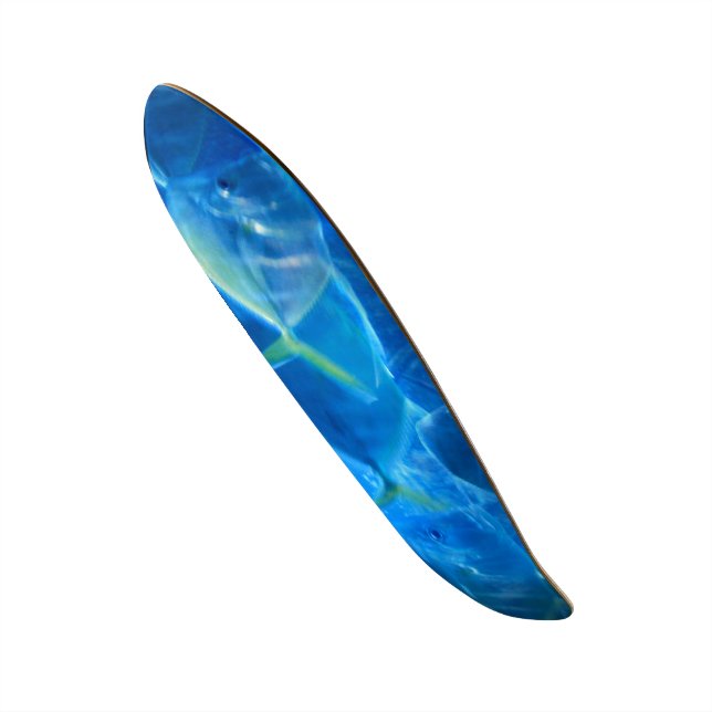 Skateboard "Tropischer Fisch" (Vorderseite)