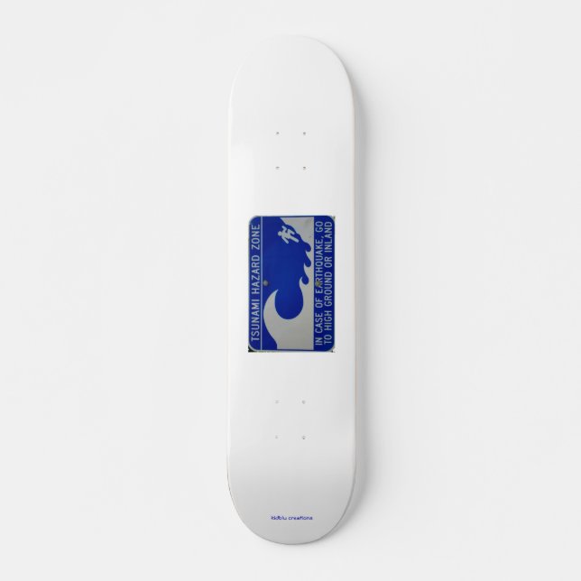 Skateboard - Tsunami-Zone (Vorne)