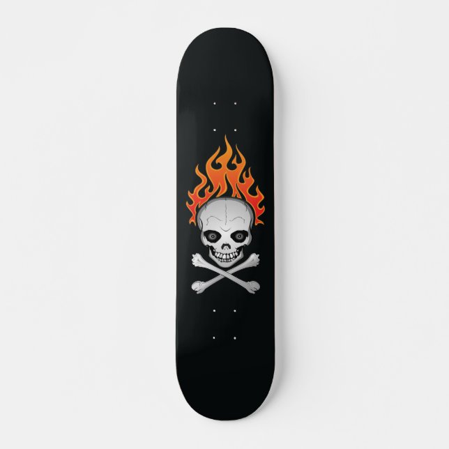 Skateboard und Skateboard für Flaming (Vorne)
