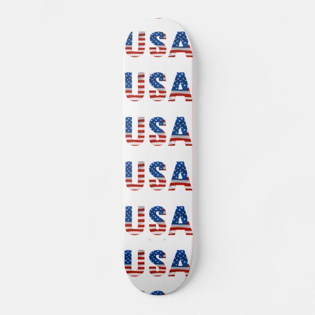 Skateboard USA flag worldcup (Vorderseite)