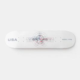 Skateboard USA GEGR. 1776