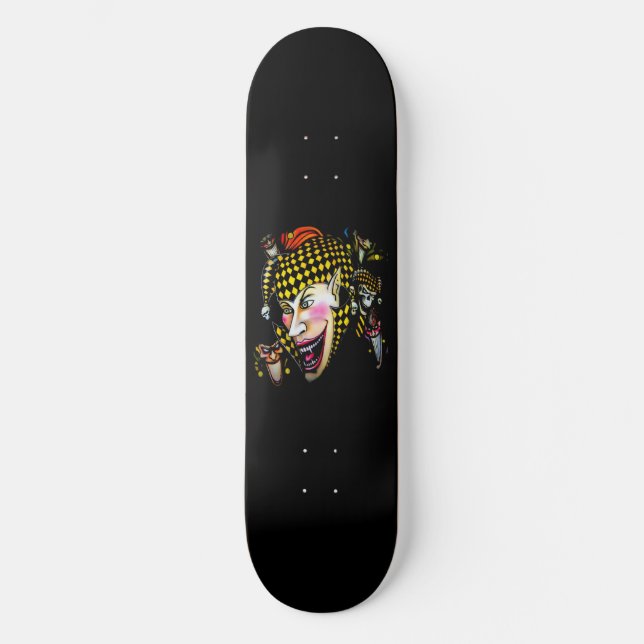 Skateboard "Vampire Jester 4" (Vorderseite)
