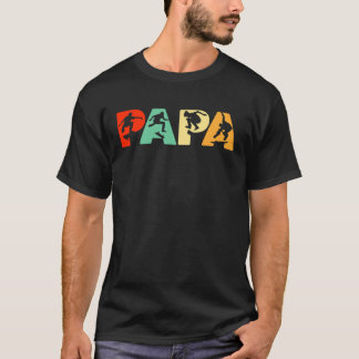 Skateboard Vater Retro Vater Skateboard T-Shirt