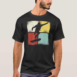 Skateboard Vintag 80er 90S Retro T-Shirt