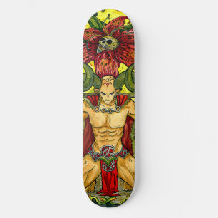 Skateboard Vintag Yellow Mystic Warrior