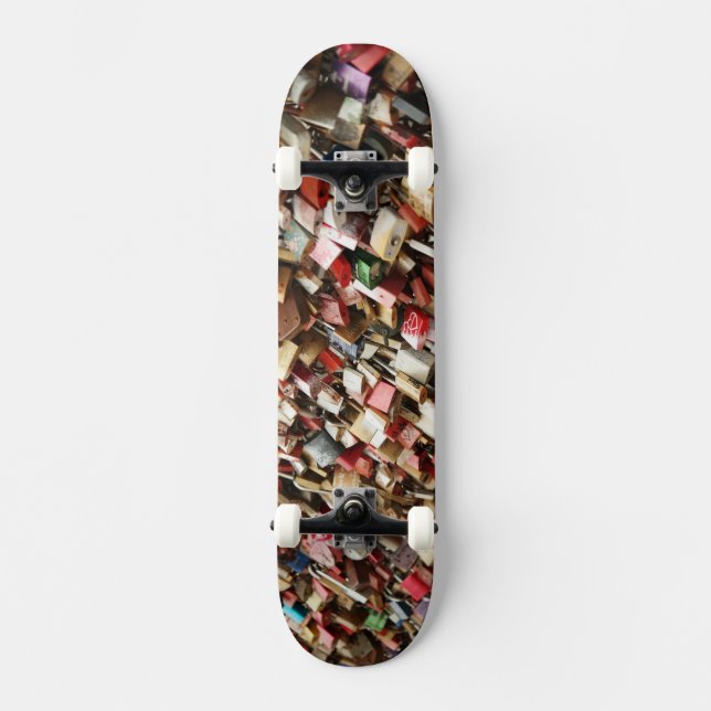 Skateboard - Vorhängeschlösser (Vorderseite)