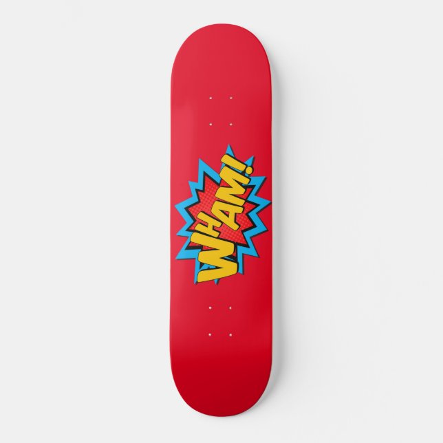 Skateboard - Wham! Hot Red (Vorderseite)