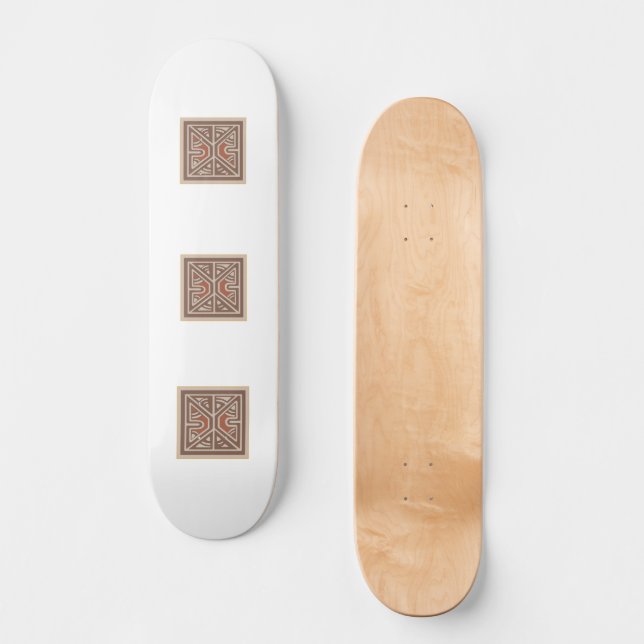 Skateboard with Papua New Guinea design (Vorderseite)