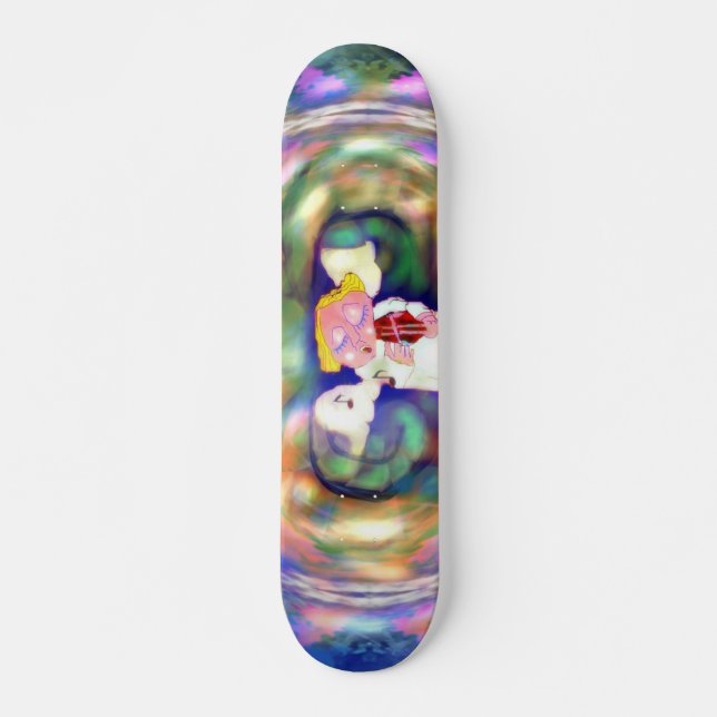 Skateboard "Worship Angel" (Vorne)