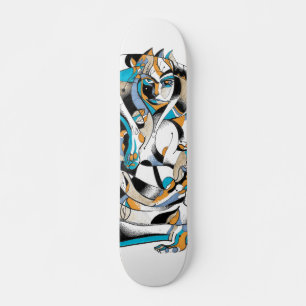 Skateboarddeck "Blue Joker"