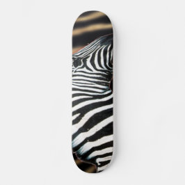 Skateboarddeck Zebra Stripes Wildlife Animal Art
